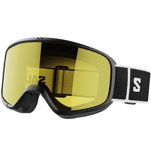 Óculos de Esqui Salomon Aksium Access Preto, Cinzento Salomon - Óculos de esqui e snowboard - esqui, preto, cinzento, óculos