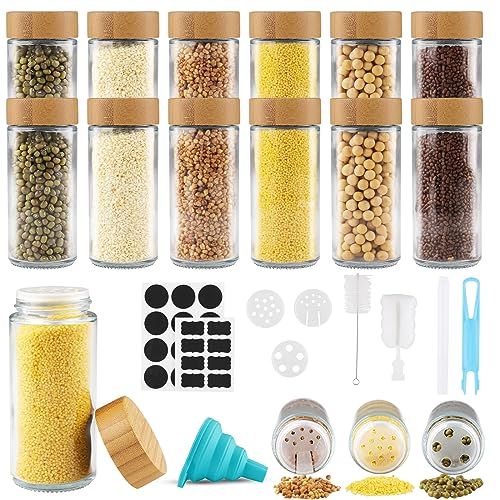 Caixa de Conservação VEXILLIC Botes Especias Cristal Vexillic - Dispensadores de condimentos - vidro, 120ml, tampa, tamiz