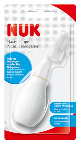 NUK Nasal decongestor 1 unidad (Países Bajos) NUK - Banho e corpo - nasal, descongestor, 3 peças
