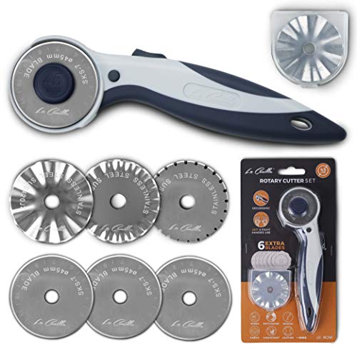 Canivete Rotativo LA CANILLA Cutter Profissional La Canilla - Ferramentas de corte e relevo para artesanato - rotativo, profissional