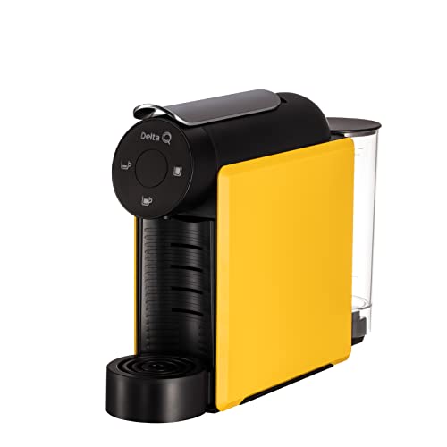 Máquina de Café MiniQool Amarelo (Pequeno Almoço) Delta - Máquinas de café espresso - compacta, versátil, experto em café, rápida
