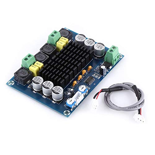 Amplificador AKOZON AKOZON-AMPLI-120W (120 W) Akozon - Placas de circuito impresso - 120 W, preto, prateado, CC/CA, 20-20000 Hz
