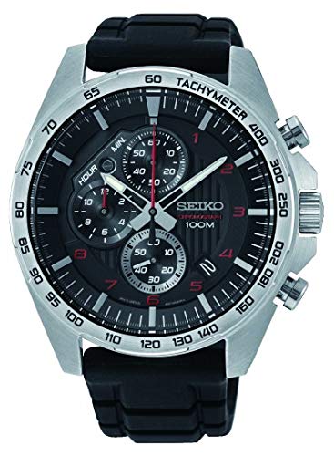 Relógio Homem SEIKO Ssb325P1 (Aço - Preto) Seiko - Relógios - aço, preto, homem