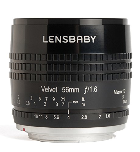 Objetiva LENSBABY Velvet 56mm f/1.6E (Encaixe: Sony E - Abertura: f/16 - f/1.6) Lensbaby - Lentes de câmera - sony e, f/1.6, f/16