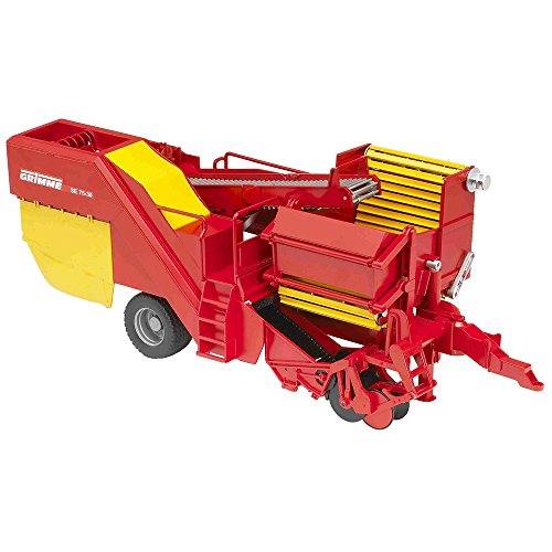 Arrumador de Batatas BRUDER Grimme SE 75-30 Bruder - Brinquedos - arrumador, batatas, bruder, grimme se 75-30, pára-chofas, escotilha traseira