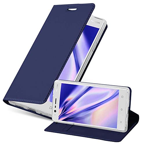 Capa para Nokia 3 2017 CADORABO Azul Escuro CADORABO - Capas para telemóveis - Nokia 3, 2017, azul escuro