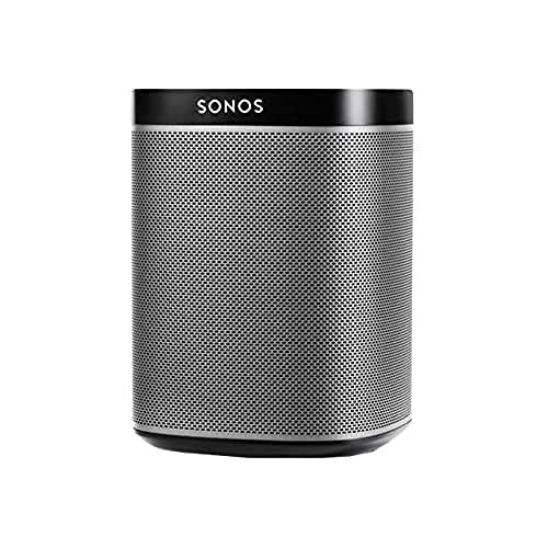 Coluna Multiroom SONOS Play 1 (Preto - Bluetooth) Sonos Spain - Alto-falantes - multiroom, 1 canais, altifalantes incorporados, bluetooth