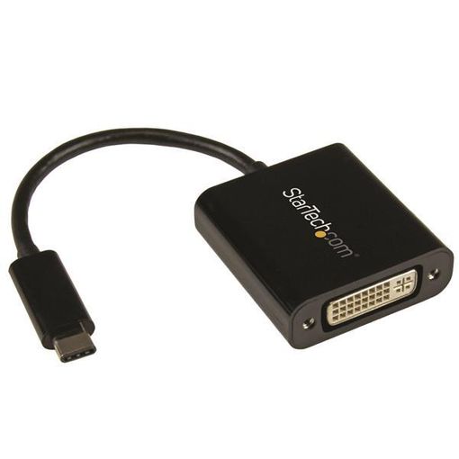 Cabo Adaptador StarTech.com CDP2DVIDMM2M USB C DVI-D Preto STARTECH - Áudio - usb-c, dvi-d, preto