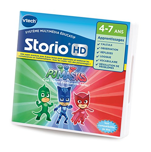 Brinquedo Educativo VTECH Les Pyjamasques - Le jeu d'imitation VTech - Software de jogos de vídeo - educativo, história animada, 6 jogos, pj masks