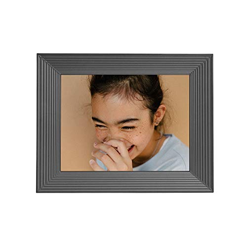 Moldura Digital Aura Frame com Wi-Fi (9'' - Preto) Pushd, Inc. - Porta-retratos - wi-fi, 9 polegadas, sensor de movimento, partilhar fotografias