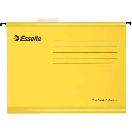 Pasta Suspensa ESSELTE A4 Amarelo (A4 - Capacidade: 100 folhas) Esselte - Pastas de arquivo - a4, amarelo, 100 folhas