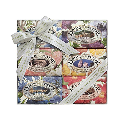 Nesti Danté Dolce Vivere Soap Set Zestaw mydel toaletowych 6x150 g NESTI DANTE - Banho e corpo - 6x150g, mydel, toaletowych