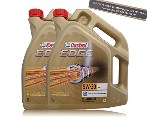 Óleo de Motor CASTROL Edge Titanium Full Synth (5L) Castrol - Lubrificantes - full synth, titanium, 5l