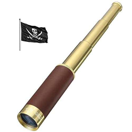 Telescópio LAUPHA Pirate (Idade Mínima: 3 - Azul) Laupha - Telescópios - 25x, 30 mm, 270 ft, resistente à água
