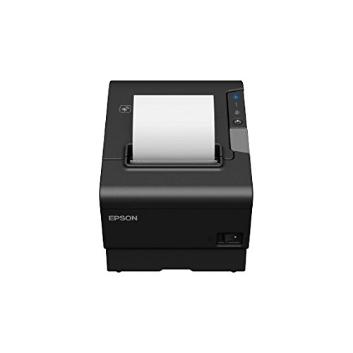 Impressora POS EPSON TM-T88VI - C31CE95111 Epson - Impressoras, fotocopiadoras e máquinas de fax - impressora POS, epson tm-t88vi, matriz de laser, 180 dpi, 350 mm/s, usb 2.0, lan, bluetooth, nfc