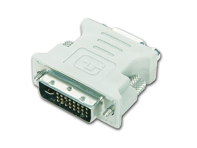 Adaptador GEMBIRD (DVI e VGA - 20 cm - Preto) Gembird - Adaptadores de cabos de áudio e vídeo - dvi-vga, 20 cm, preto