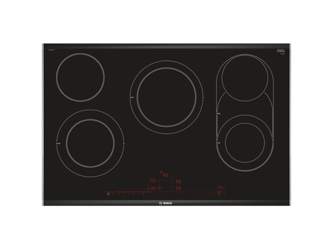 Placa de Vitrocerâmica Bosch PKM875DP1D | Elétrica | 59.2 cm | Aço inoxidável Bosch - Cooktops - vitrocerâmica, bosch, elétrica, aço inoxidável
