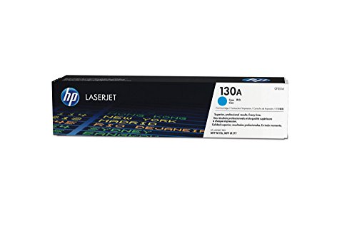 Tóner HP Original 130A - Azul (Consumível Informática e Tel.) HP - Cartuchos de toner e jato de tinta - ciano, laserjet pro 130 series, 1000 páginas