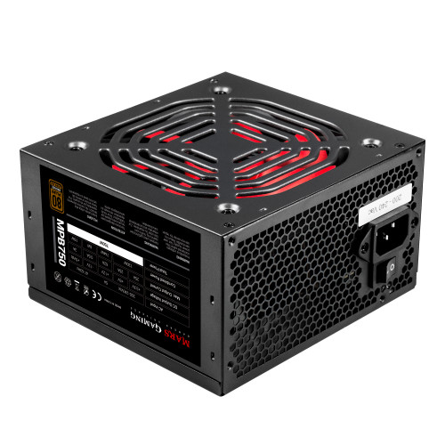 Fonte de Alimentação MARS GAMING MPB750 (ATX - 750 W - 80 PLUS) Mars Gaming - Fontes de alimentação para computador - ATX, 750 W, 80 plus