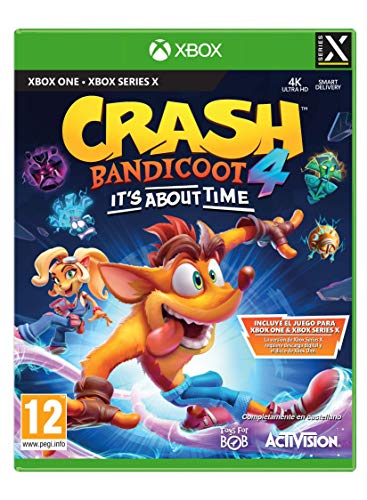 Crash Bandicoot 4: It's About Time Xbox Series X|S Microsoft Xbox Game Pass ACTIVISION - Software de jogos de vídeo - crash bandicoot, xbox series x, xbox game pass