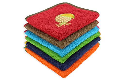 Toalha de Cozinha ACOMODA Textil Frutas (50 x 50 cm) Acomoda Textil - Toalhas - textil, frutas, 50x50 cm