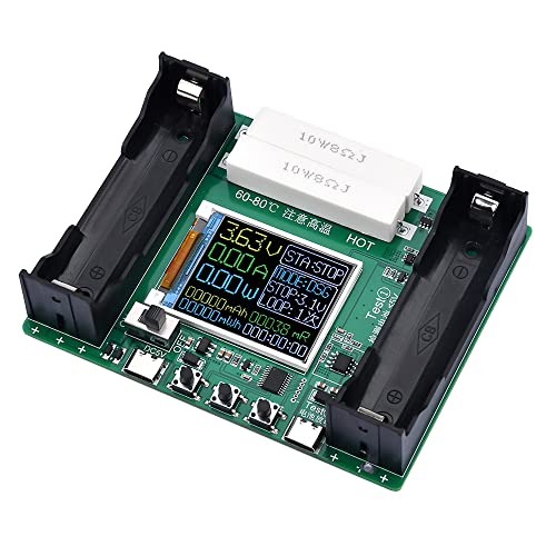 DollaTek 18650 Módulo probador de capacidade de bateria de ecrã LCD Provedor de portas tipo C DollaTek - Brinquedos - 18650, eletrodo, lcd, iphone