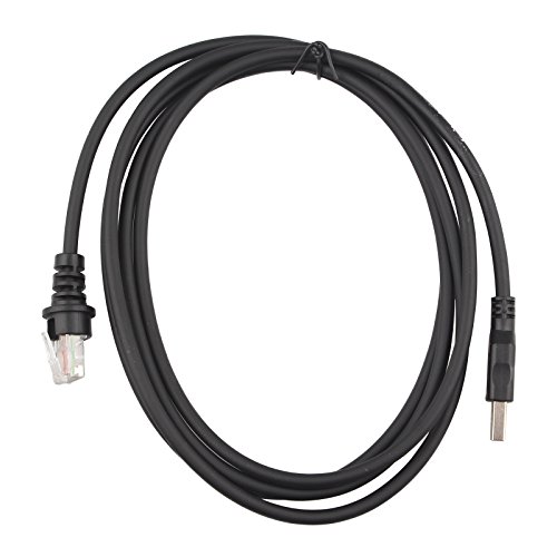 Cabo Adaptador HALJIA USB para Metrologic Honeywell MS7120 HALJIA - Acessórios para dispositivos de entrada - usb 2.0, preto, 1m, macho-macho