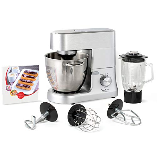 Moulinex Qa810 Robô de Cozinha 6.7 L Cinza Moulinex - Batedeiras e liquidificadores - 1500 w, 6.7 l, 8 velocidades