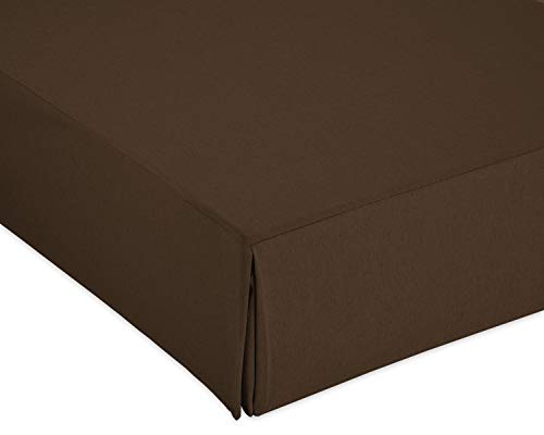Capa de Sofá VELBRY TEXTIL (Castanho - 105 cm) Enguitex Home - Capas de sofá - castanho, 105 cm