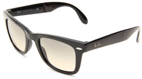 Óculos de sol RAYBAN RB4105 Wayfarer Folding Ray-Ban - Óculos de sol - aviator, prata, lente transparente, metal