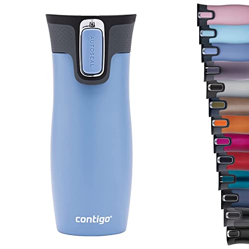 Garrafa Térmica CONTIGO West Loop (470ml) Contigo - Porta-alimentos e bebidas - 470ml, aço inoxidável