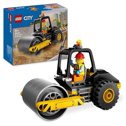 LEGO City - Máquina de Construção com Cilindro (Idade Mínima: 5) LEGO - Blocos de encaixe - lego, máquina de construção, cilindro, idade mínima 5