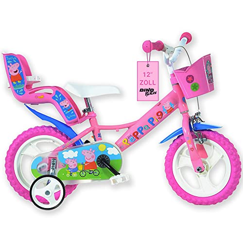 Bicicleta DINO BIKES Peppa Pig (12 polegadas) Dino Bikes - Bicicletas - peppa pig, 12 polegadas
