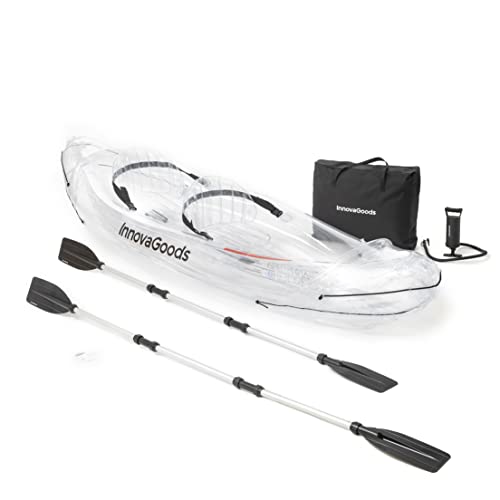 Barco Insuflável INNOVAGOODS Kayak (Idade Mínima: 3 Anos - 312 cm) InnovaGoods - Caiaques - kayak, 312 cm, 3 anos, kit de reparação