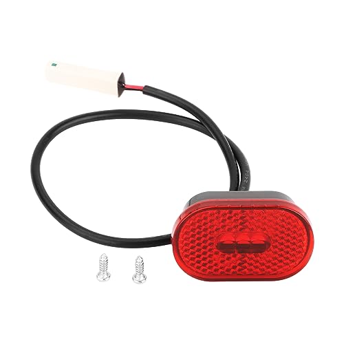 Luz Traseira Led com Ip X4 Para Bicicleta Elétrica XIAOMI M365 Pro Yungeln - Luzes de segurança e refletores esportivos - luz traseira, led, ip x4, bicicleta elétrica, xiaomi m365 pro