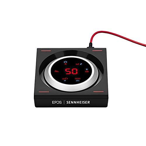 Amplificador de Áudio SENNHEISER Gsx 1200 Pro Sennheiser - Fones de Ouvido com Microfone - binaural, preto, usb, cabo usb