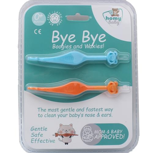 Pinça HOMYBABY Sacamocas Bebé Modelo B HOMYBABY - Banho e corpo - plástico, alta qualidade, revestimento amigável, guardar