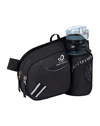 Bolsa de Corrida WATERFLY 1 Unidade Preto WATERFLY - Bolsas de cintura - corrida, preto