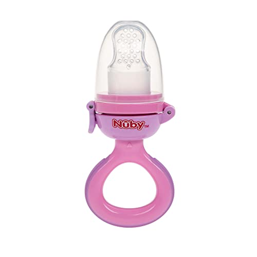 Nuby Nibbler Silicone Baby Fruit And Veggie Gummier Nuby - Cuidados com a higiene oral - silicone, fácil de limpar, alimentos sólidos