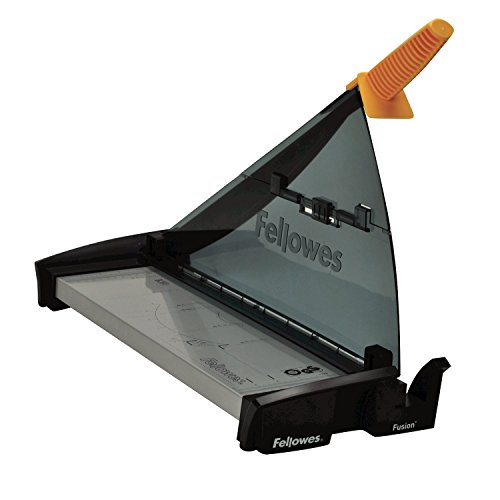 Guilhotina FELLOWES Fusion (Capacidade Máx.: 10 folhas) Fellowes - Ferramentas de corte e relevo para artesanato - 10 folhas, patas antideslizantes, corte máximo A3, guia DIN
