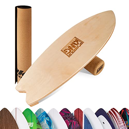 Tábua de Surf Boarderking Wave Indoor (32x5x88cm) BoarderKING - Quadros de exibição - tábua, surf, 32x5x88cm