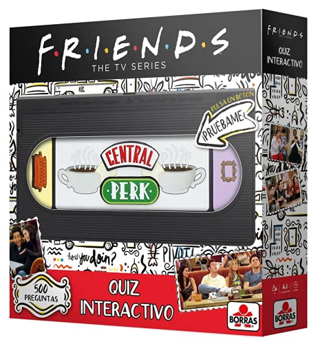Jogo de tabuleiro BORRAS Quiz Friends (13 anos) Educa Borrás - Jogos - friends, quiz, 500 perguntas, central perk