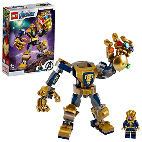 LEGO Marvel Super Heroes: The Robotic Armor - 76141 (Idade mínima: 6 anos) LEGO - Blocos de encaixe - lego, marvel super heroes, thanos, robótico, 6 anos
