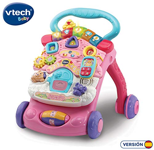 Andarilho VTECH Correpasillos Andandín 2 en 1 VTech - Brinquedos para bebês e equipamentos de atividades - correpasilhos, 2 em 1, rodas com freno, botões, teclas
