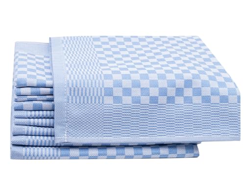 Toalha de Cozinha ZOLLNER Azul (Algodão - 46 x 70 cm) ZOLLNER - Panos de cozinha - algodão, 46x70 cm, azul