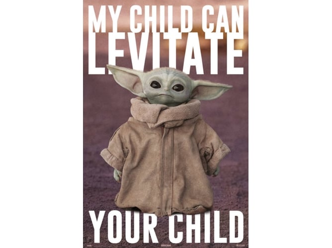 Póster ERIK EDITORES Star Wars The Mandalorian The Child Can Levitate Grupo Erik Editores, S.L. - Pósteres, impressões e arte visual - star wars, The Mandalorian, The Child, Can Levitate