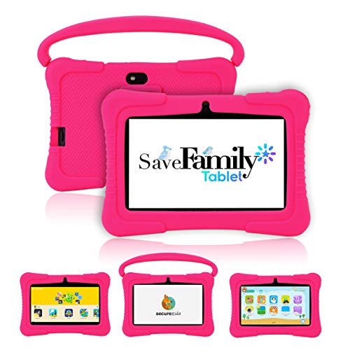 Tablet SAVEFAMILY Rosa 8'' (8'' - 16 GB - RAM: 1GB) SaveFamily - Tablets - tablet, savefamily rosa, 8 polegadas, 16 gb, ram 1gb