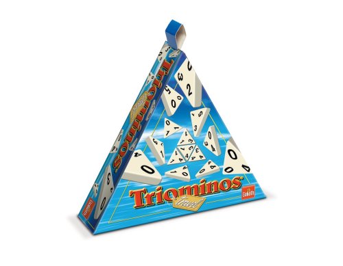 Jogo de tabuleiro GOLIATH Triominos Travel (6 anos) Goliath - Jogos - travessura, 6 anos, 2-4 jogadores, 56 cartas
