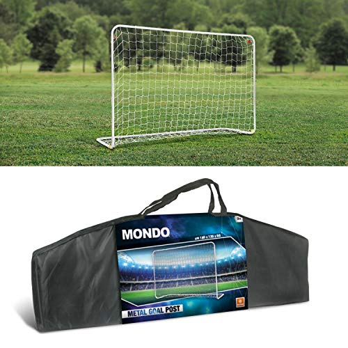 Portão de Guarda-Redes Metal 180X120 Cm Mondo - Arcos de futebol - metal, baliza, jardim, terraço