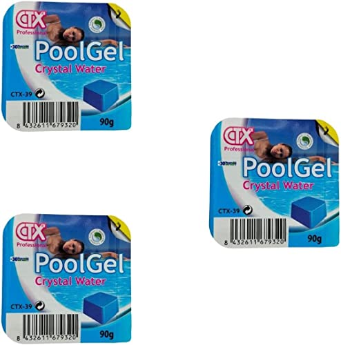 Rasmacor 3 Unidades Floco Gel Monodosis Poolgel Ctx-39 CTX Professional - Limpeza de piscinas e produtos químicos - floculante, gel, monodose, poolgel